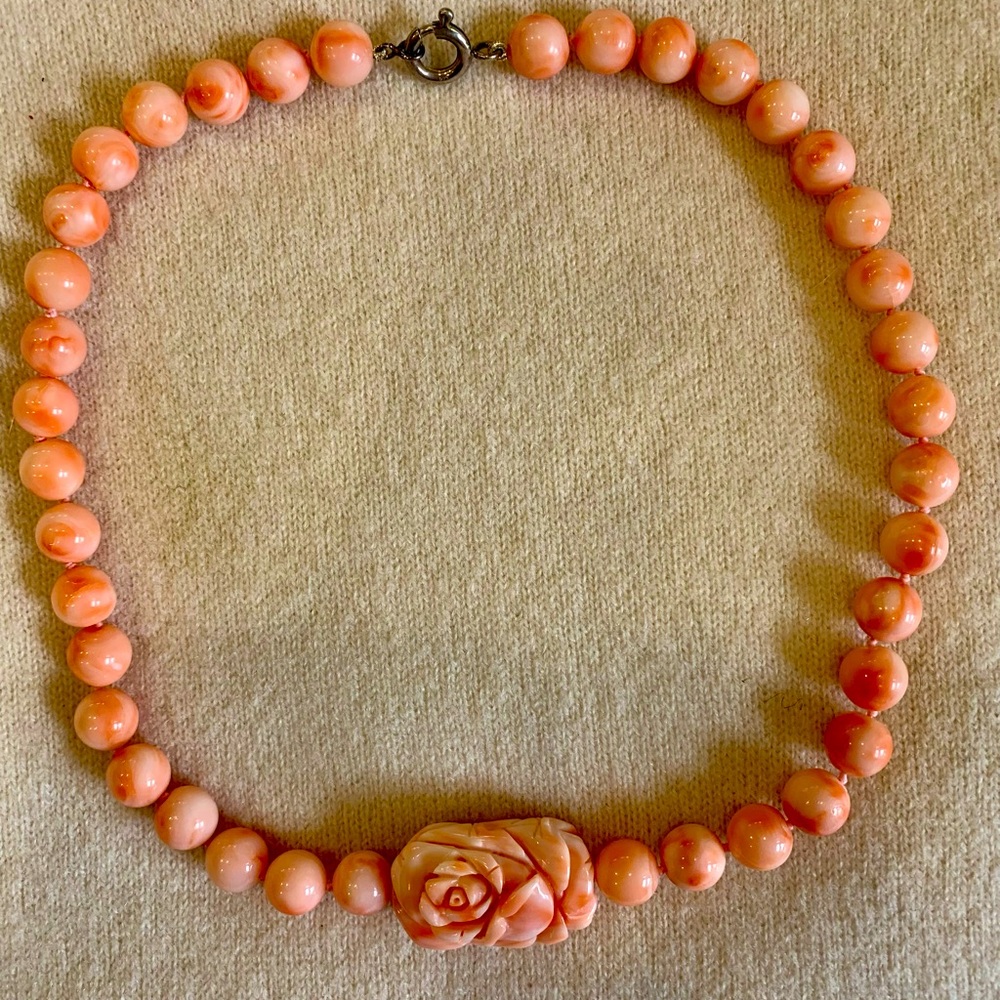 Vintage pink coral